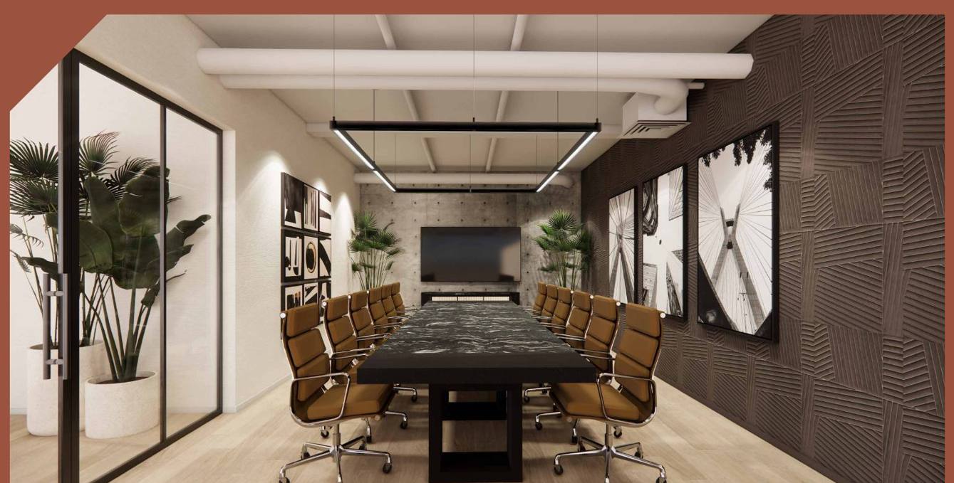 Conference rooms at SQUARE Hallandale (artist's rendering)